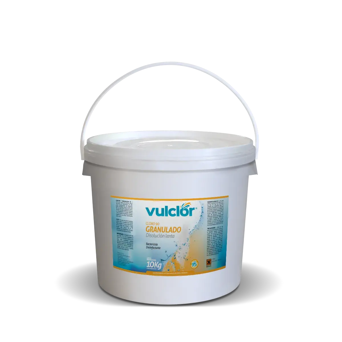 Cloro granulado – Disolución lenta (10 kg)