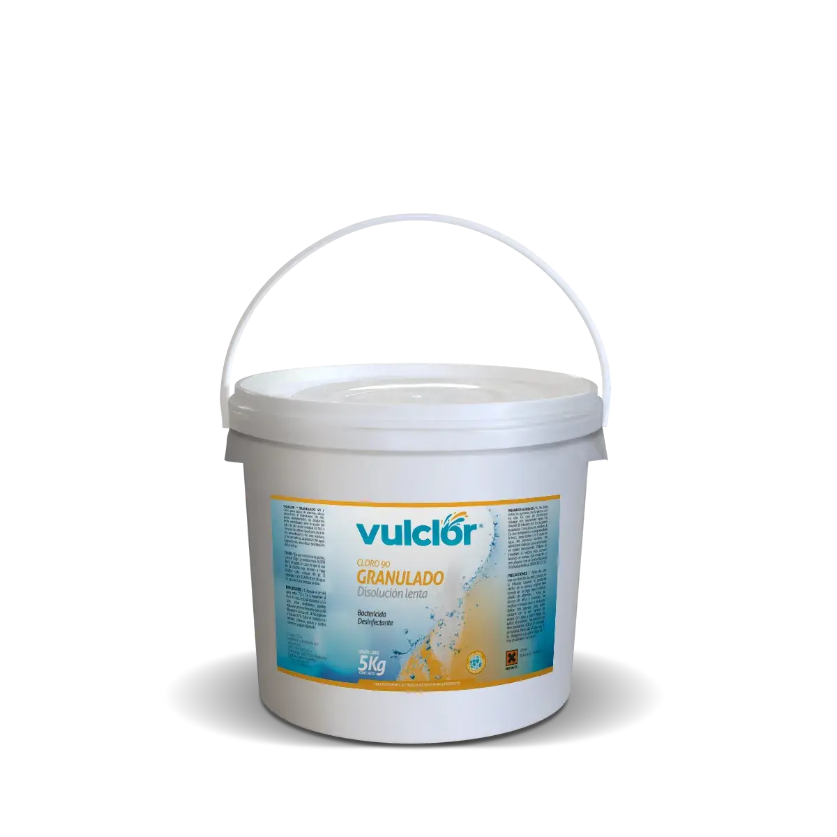 Cloro granulado – Disolución lenta (5 kg)