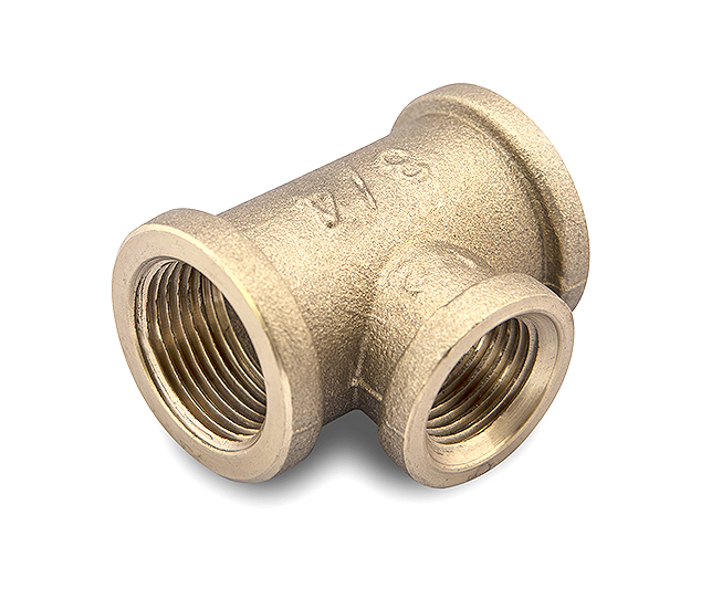 Tee Reducción Bronce JM