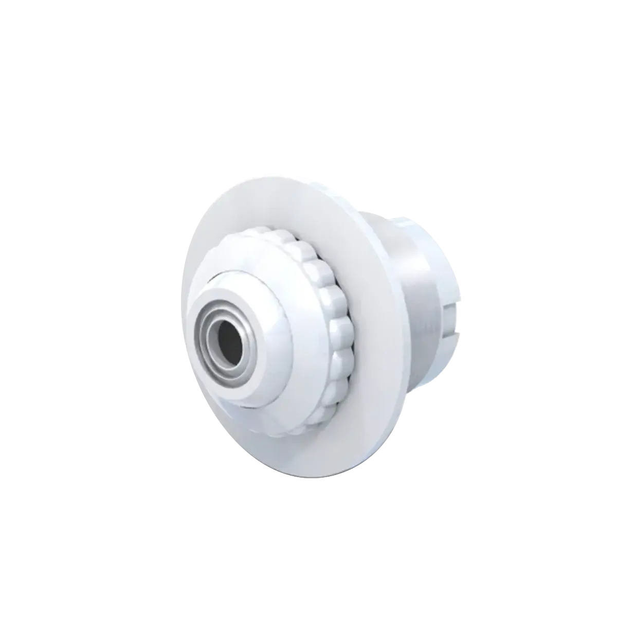 Retorno aro flor blanca ø50 mm – Hormigón