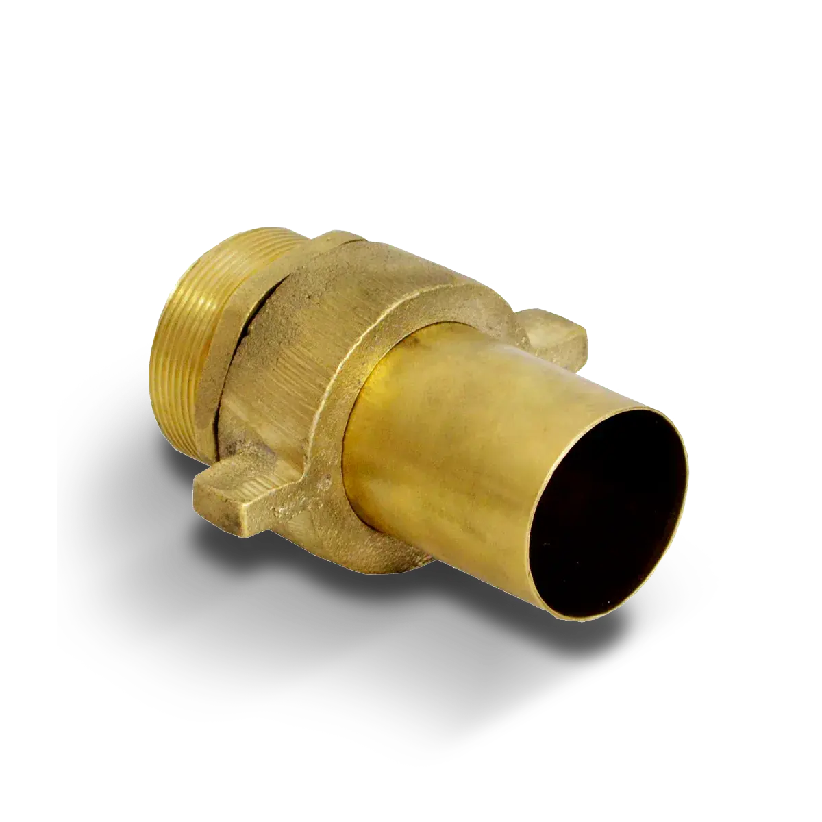 Acople rápido de bronce recto liso 2″