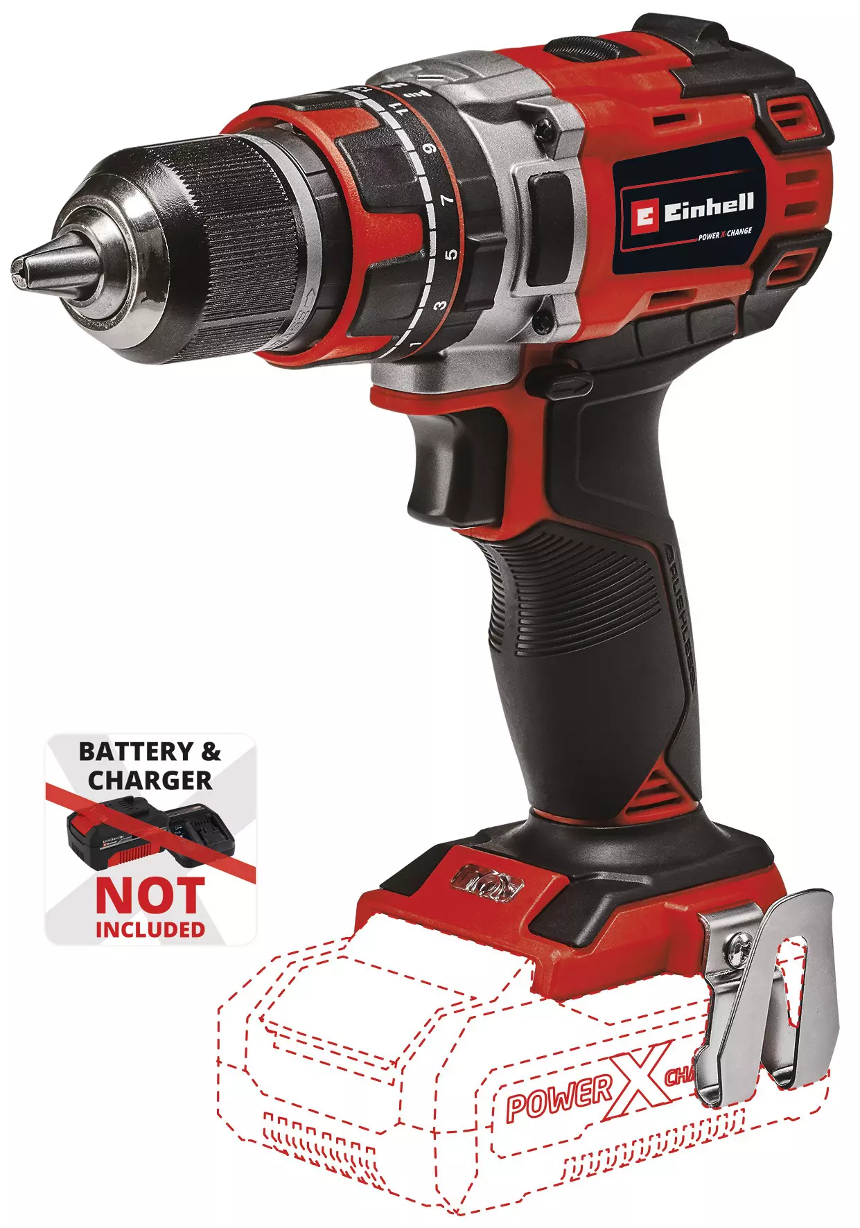 Taladro impacto Inalámbrico TP-CD 18/50 Li-i BL-Solo
