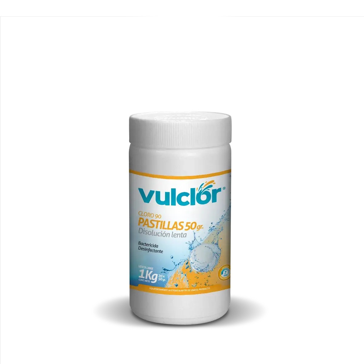 Cloro en pastillas – 50 g (1 kg)