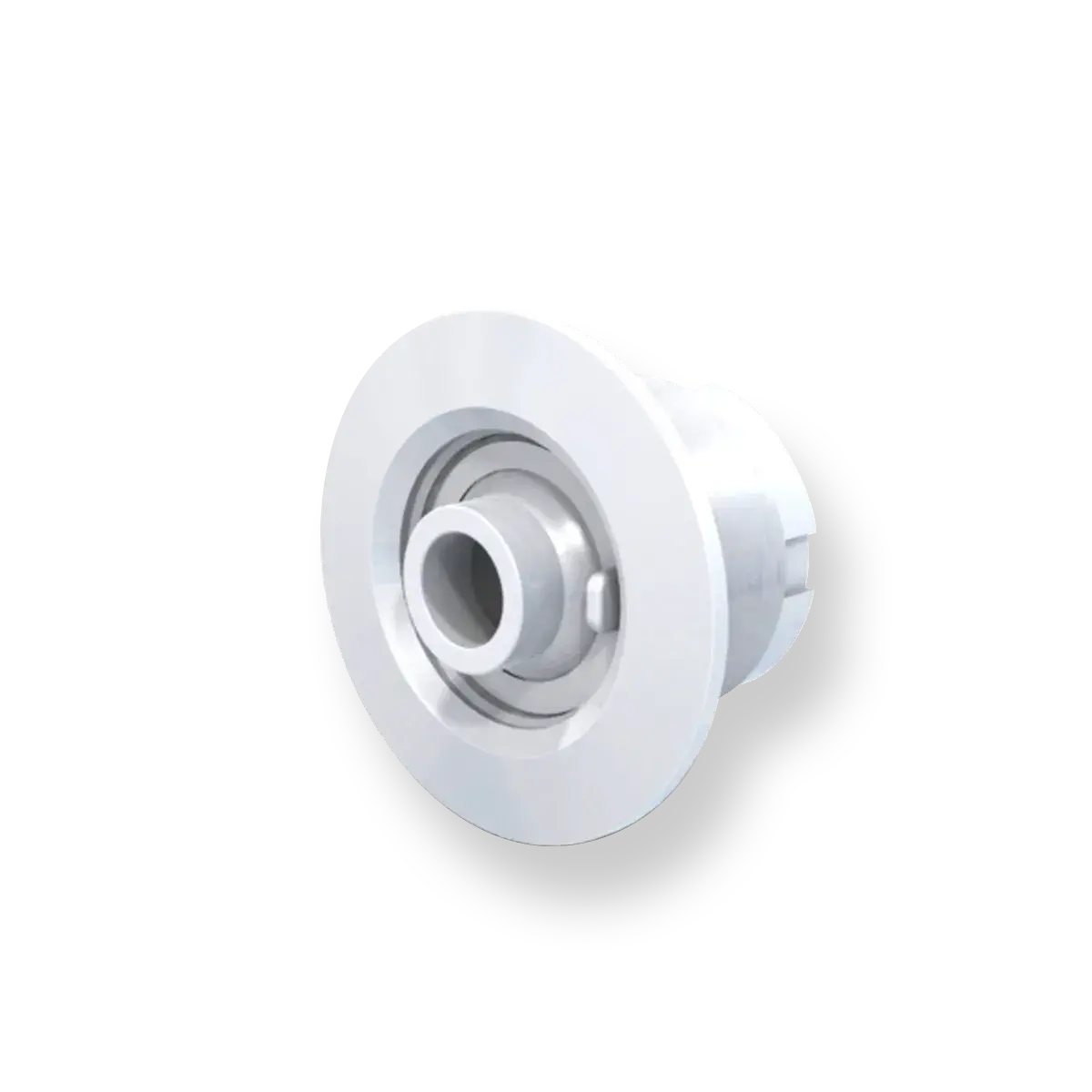 Retorno aro fijo blanco ø50 mm – Hormigón