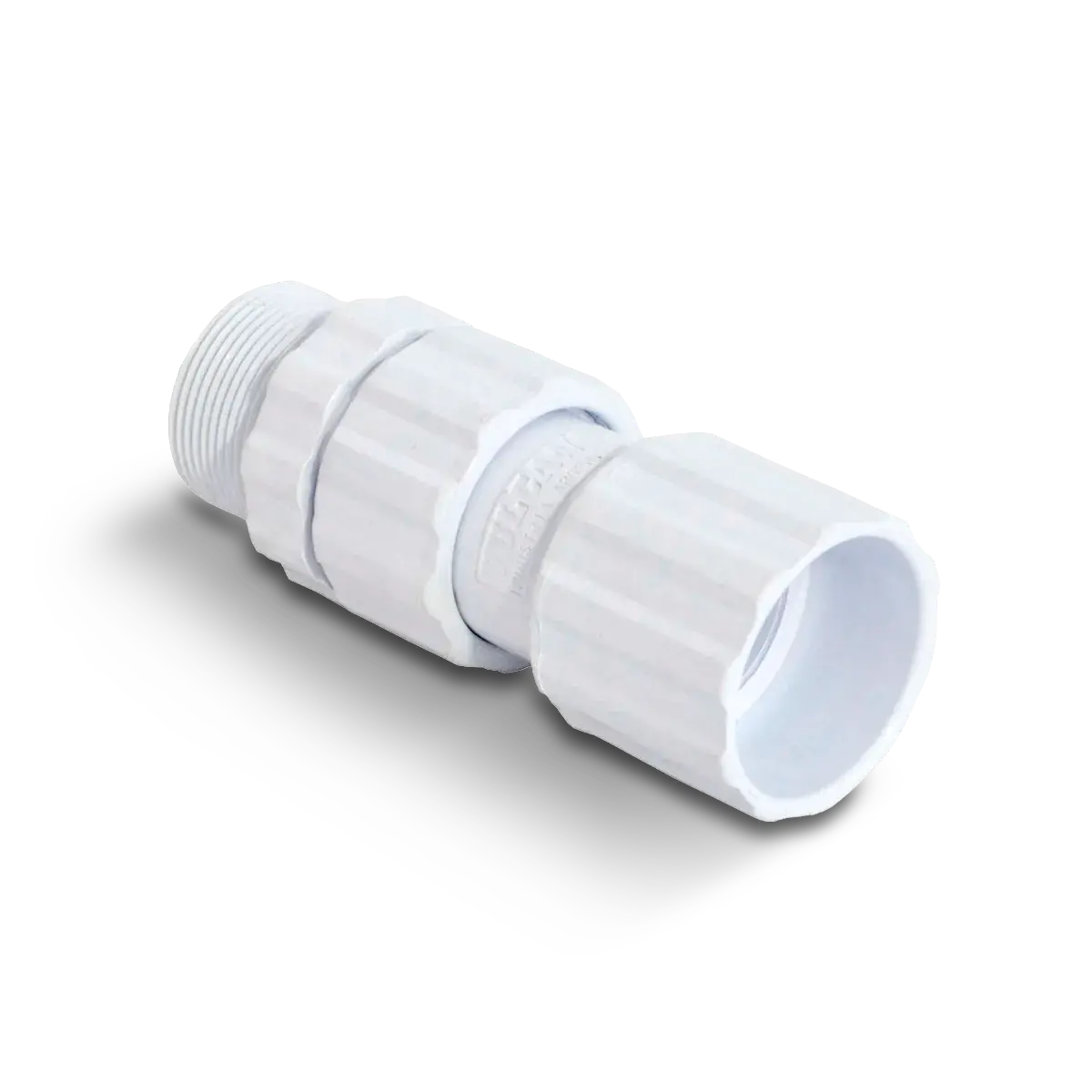 Acople rápido p/caño de PVC M-H rosca 1 1/2″ – pegar ø50