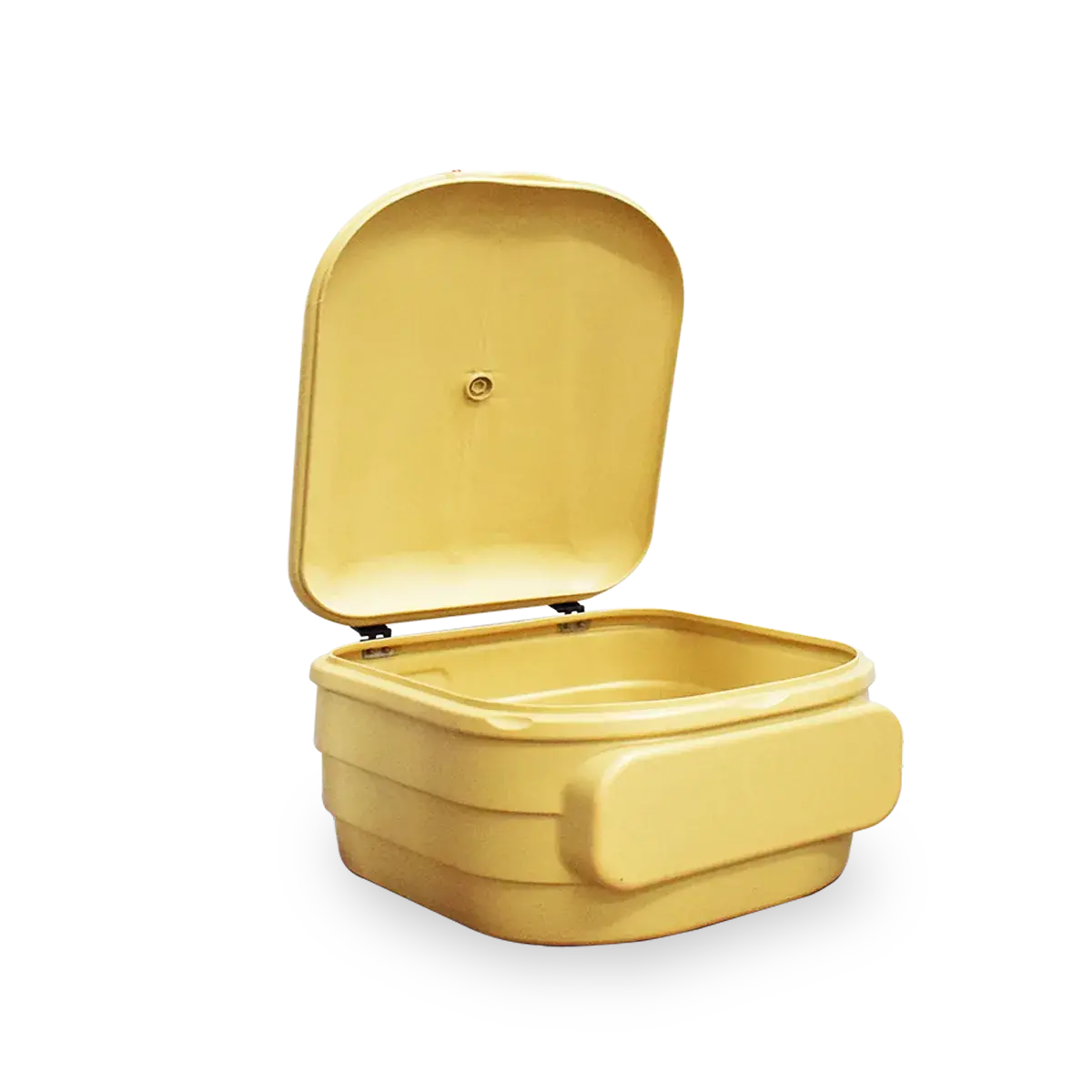 Casilla soplada fondo plano